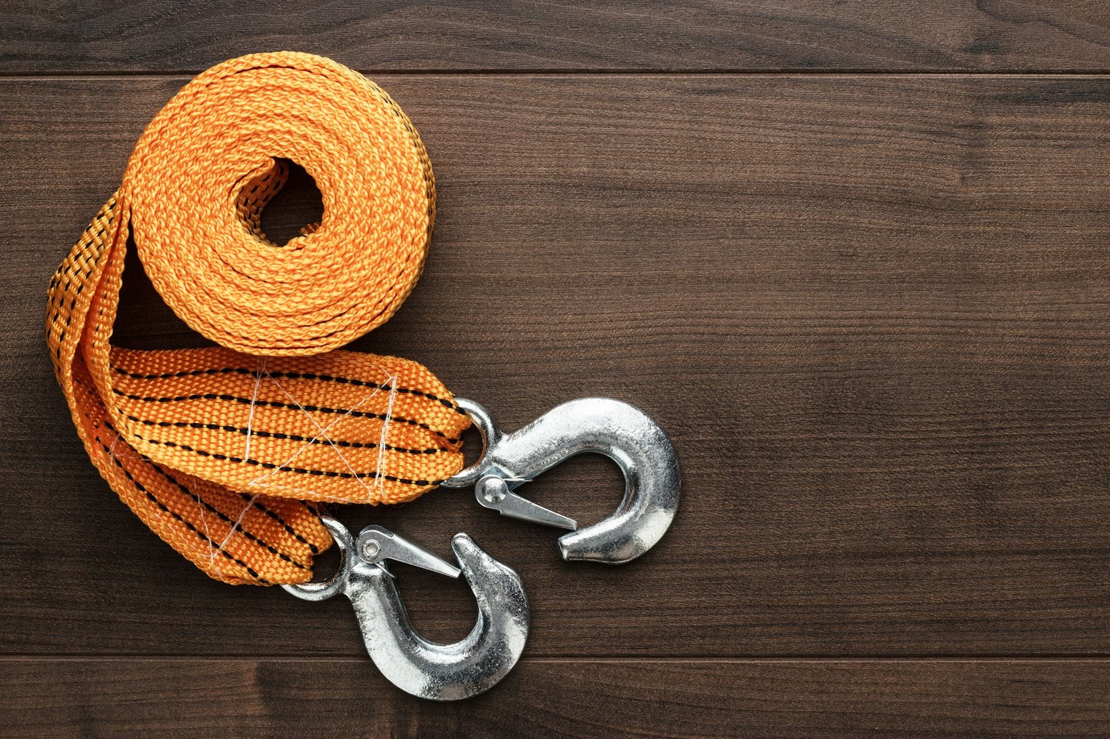 Towing Rope On The Table